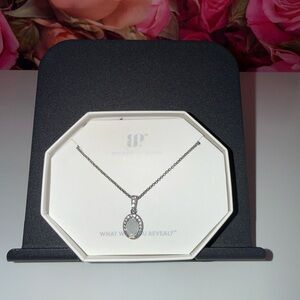 Dazzling Silver Pendant Necklace by Brand